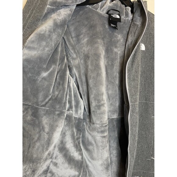 THE NORTH FACE Gray Shelbe Raschel Hooded Fleece Lined Softshell Jacket MED NWOT - Picture 5 of 9